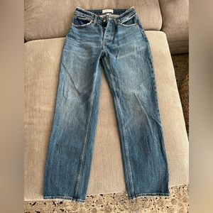Abercrombie & Fitch Curve Love High Rise Dad Jean